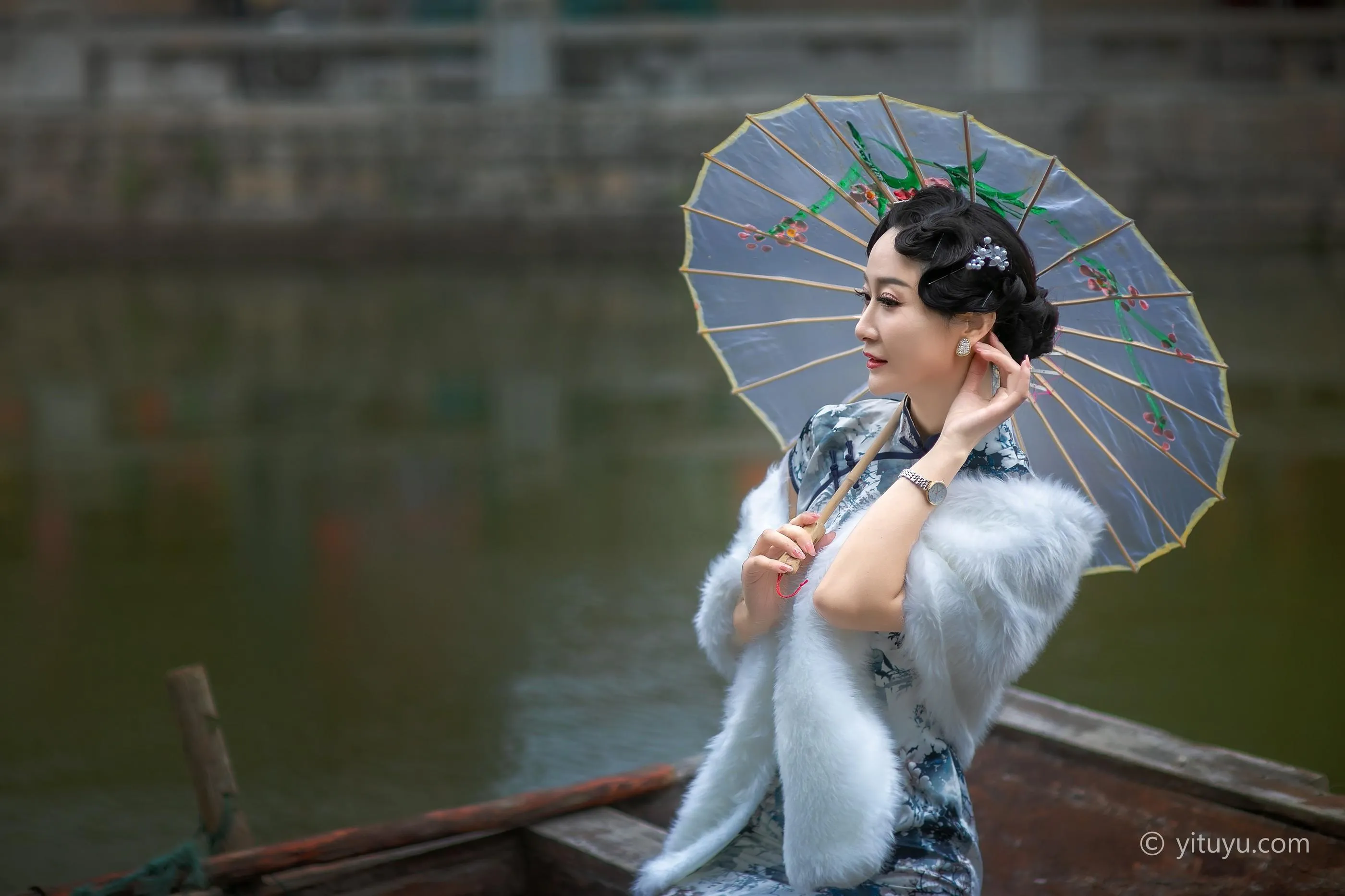 [YITUYU艺图语]2021.06.28 梦里水鄉 沐溪 [37P]插图4